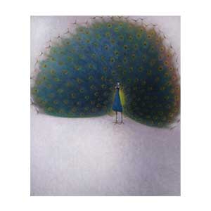 杉山寧『孔雀』