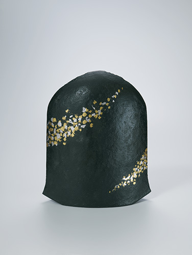 陶漆箔ちらし「舞い」