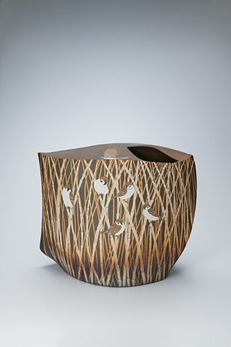 象嵌彩 晩秋の夕暮れ