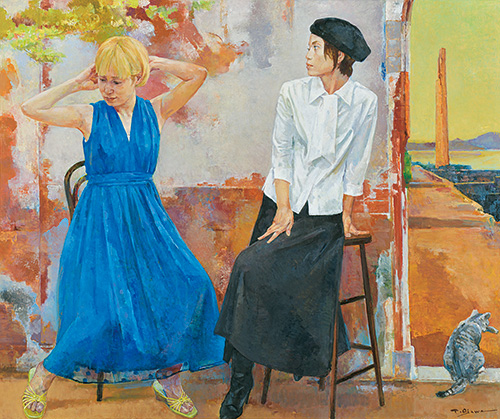 マイペースな二人